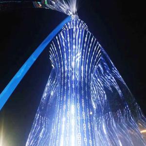 Custom Sailboat Modern Stainless Steel Sculptures Mirror Antiwear Rustproof