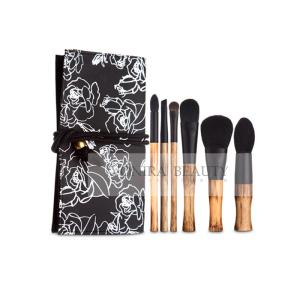 China Luxury Limited Collection Natural Makeup Brushes With Elegant Original Bamboo Handle on sale
