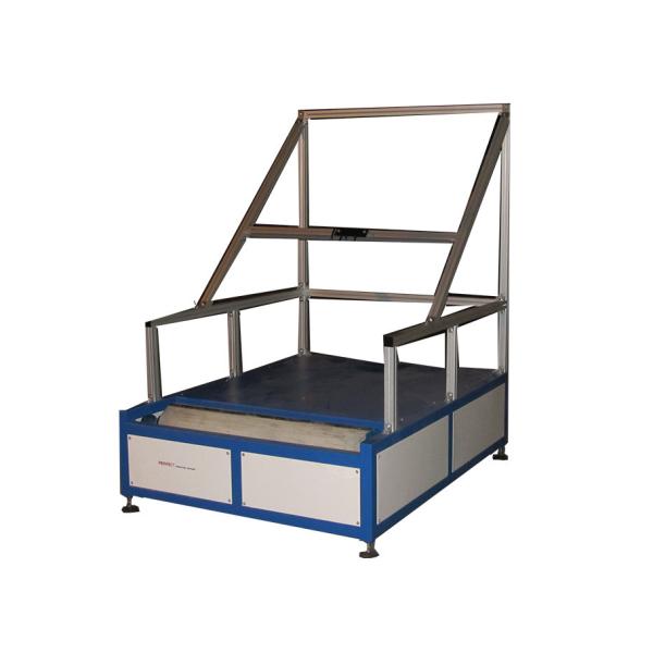 Luggage Wheel Durability Testing Machine , Suitcase Abrasion Vibration Testing