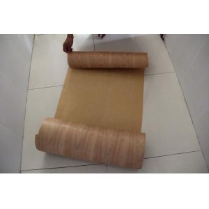 Sliced Natural American Cherry Wood Veneer Rolls With Fleece Backed
