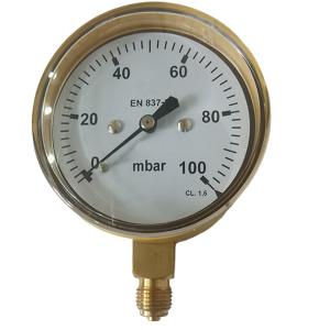 China 2.5'' 63MM Capsule Low Pressure Gauge on sale