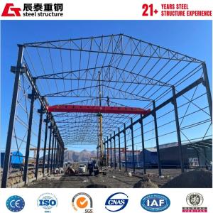 China High-intensity corrosion-resistant high-space-utilization  steel structure warehouse building on sale