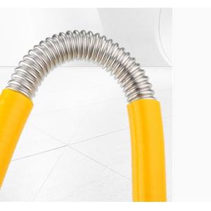 Outer Dia 15.8mm SS 304 Flexible Hose DN13 Anti Aging Plastic Sleeve