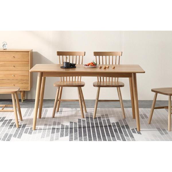 Nordic solid wood Windsor chair solid wood dining chair back chair exit simple oak restaurant chair