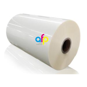BOPP Lustre Finish Glossy Thermal Lamination Film Transparency / Opaque