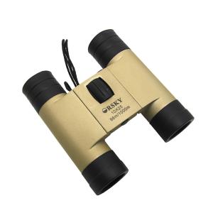 KD5 10X25 Compact Folding Binoculars Black Gold Color 6.25 Relative Brightness