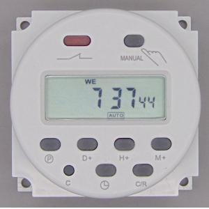 BIG LCD 220V AC 7 Days Weekly Programmable Timer Switch Time Relay Built-in