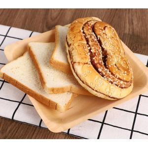 Square Wooden Biodegradable Disposable Tableware Compostable For Wedding