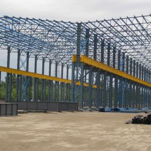 Steel Structure Prefab Warehouse Building With Welded H Section Column And Beam
