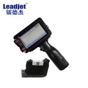 Cheap 42ML Ink Volume Expiry Date Coding Machine Handheld With Removable Battery OEM ODM for sale