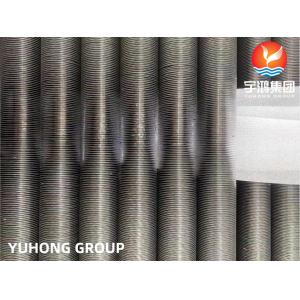 ASME SB163 N04400 G Type Embeded Fin Tube Applied For Heat Exchanger
