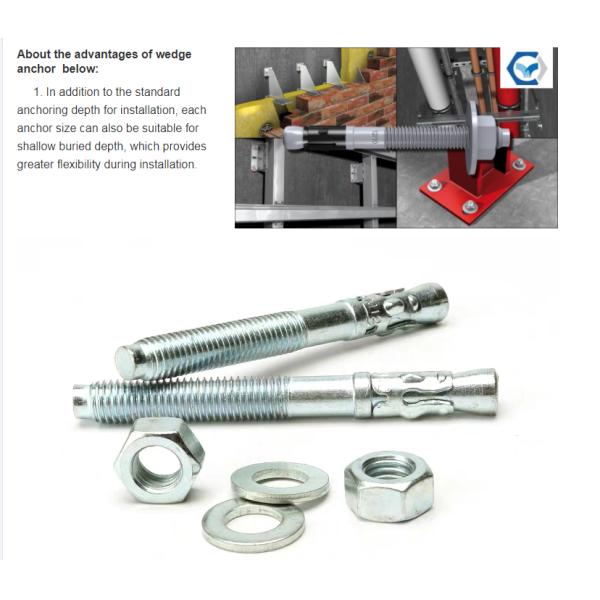 Industry Standard Chemical Anchor Bolts with DIN Standard at Affordable