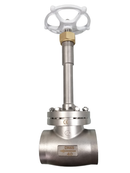 Quality Manual Operation DN25 DN40 Cryogenic Socket Weld Globe Valve wholesale