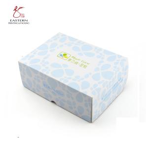 White E Flute Corrugated Shoe Box Packaging Matte Lamination