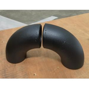 SEAMLESS ASTM A234 WPB STEEL PIPE ELBOW CARBON BLACK GALVANIZED