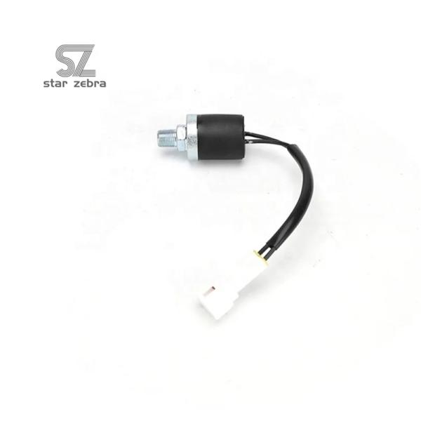 6D34 Engine Oil Pressure Sensor Switch for Kobelco SK230-6 SK200-6 Excavator and Efficiency Guarantee
