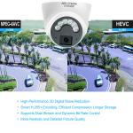 Upgrade Security C2240TQ-10A HD Network Camera One Way Audio Function