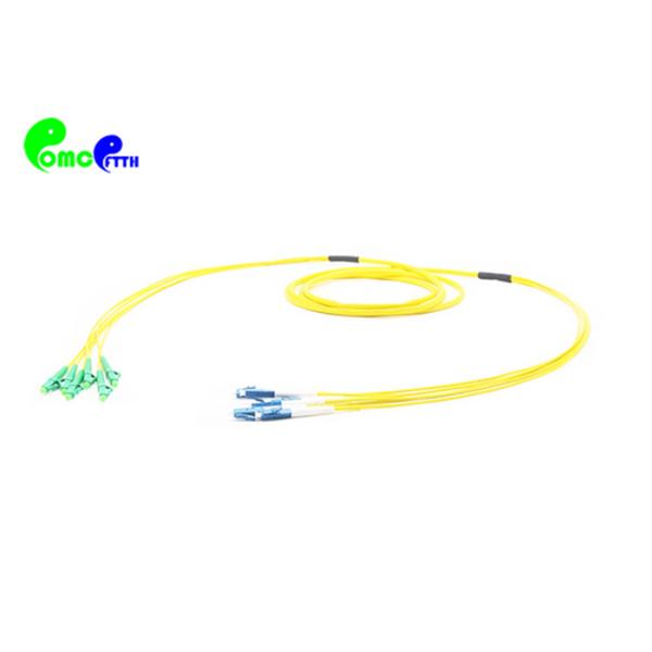 6F Pre-terminated cable LC APC - LC UPC OS2 G657A2 break out 2.0mm Fibre Optic