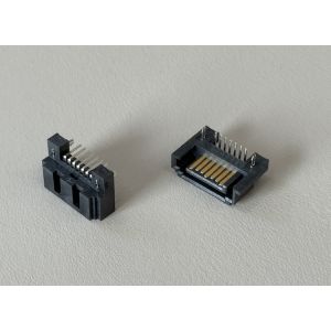 High board to board PCB connector 1.27mm pitch gold plated male terminals