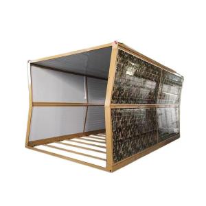 40ft 20ft Sandwich Panel Prefabricated Modular Folding Container House for