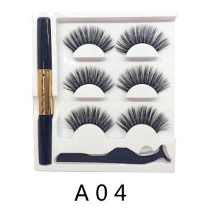 Hypoallergenic False Eyelashes With Magnetic Eyeliner Lightweight