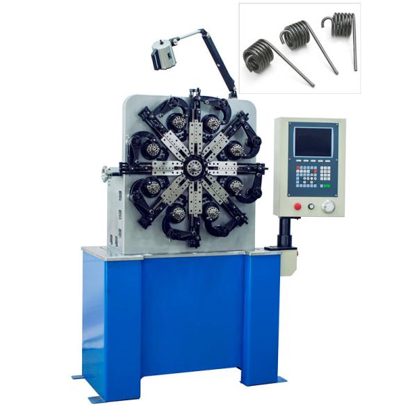 Automatic Torsion Spring Machine Consists Of Cam Axis , Wire Feeding Axis ,