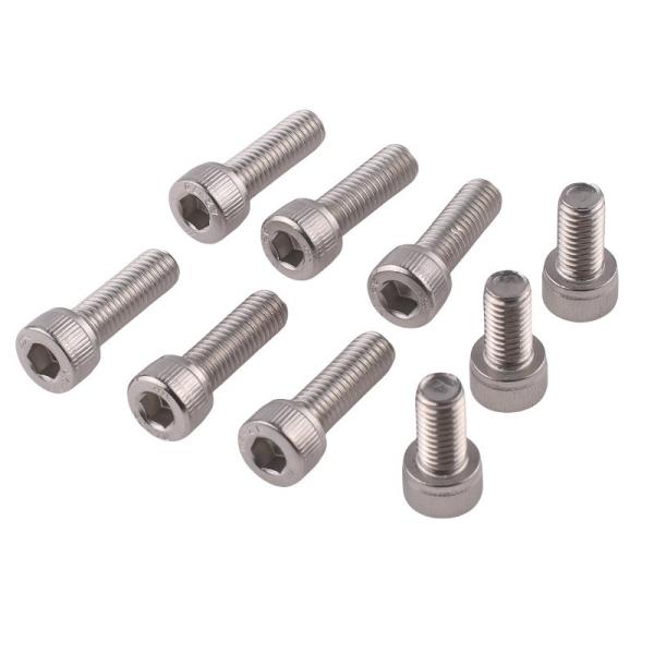 JIS M1.6-M24 ISO Compliant Stainless Steel Hex Socket Cap Head Screws Standard