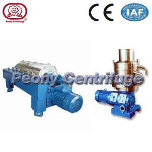 3 Phase Mechanical Conical Disc Stack Centrifuge Decanter For Separating