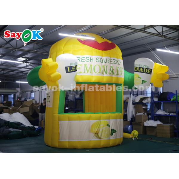 Air Inflatable Tent Stand Outdoor Tent Inflatable Lemonade Booth With Air Blower For Promotion