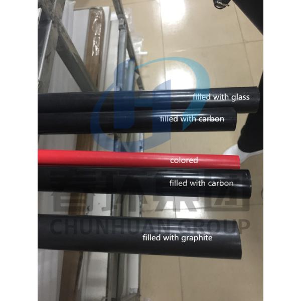 ISO9001 Black Graphite Filled 100mm Solid Rod
