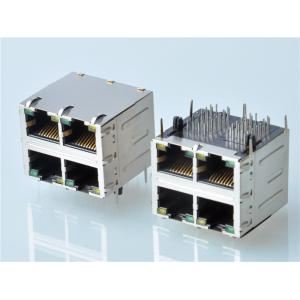 RJ45 2x2 with Integrated Magnetics JACK ，HULYN
