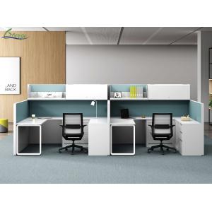 Space Office Workstation of Open 2 Shelves for Customizable and Versatile