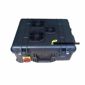 8 Channels 200w High Power Draw Bar Box Mobile Signal Jammer Blocker Manpack