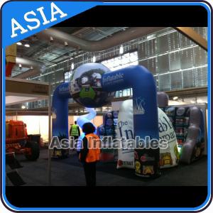 Cheap Square Inflatable Archway With Ball Middle For Advertising for sale