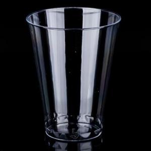 China 210ml Customized Round PS Clear Wine Cups With FDA SGS Certificates For Juice And Water on sale