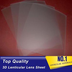 PLASTIC LENTICULAR 70 LPI 3d lenticular lens best 3d sheet PET lenticular