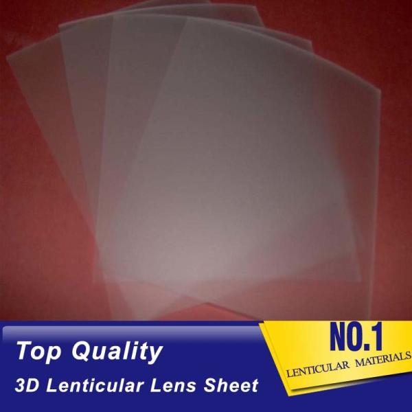 PLASTIC LENTICULAR 75 LPI lenticular lens 3d PP lenticular sheet 0.45mm plastic