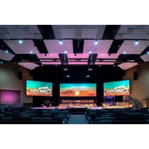 1R1G1B HD RGB LED TV Video Wall , P2.5 Stage Background Display Panel Full Color