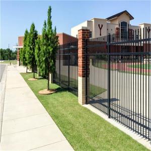 Anti Rust Custom Galvanized Picket Steel Fence Panel W Type For Farm And Garden