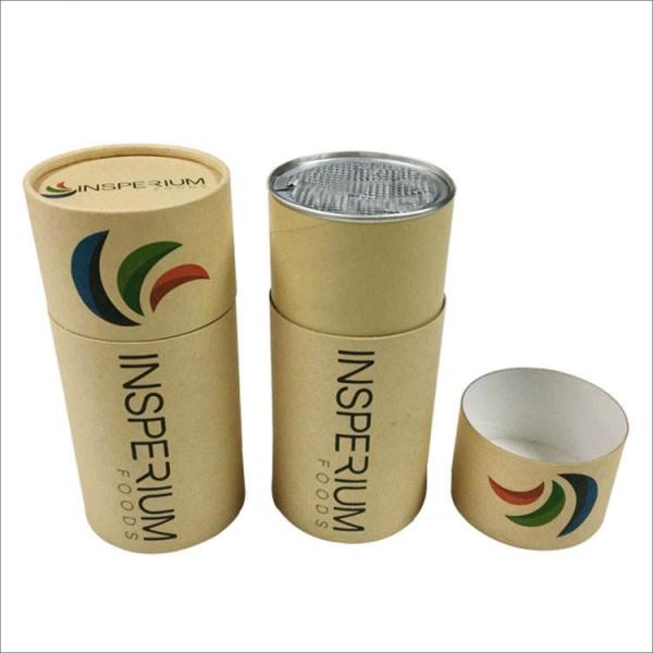 Quality Customized Kraft Paper Steel Coil Paper Tube Cylinder Bottom Packaging Aluminum Foil Rewinding Cans wholesale
