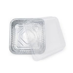 China 8  X 8  Square 1350ml  Aluminum Foil Pan With Lids on sale