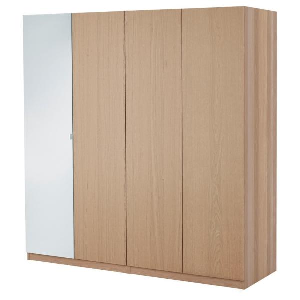 Moisture Resistant MDF Particle Board Wardrobe For Modular Bedroom Furniture