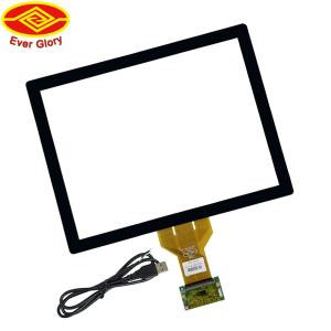 LCD LED 15 Inch Multi Touch Screen Panel For Interactive Whiteboard Waterproof