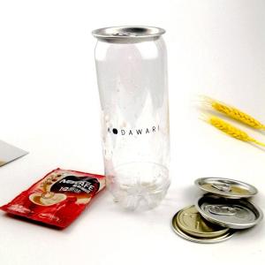 Labeling 650ml PET Plastic Cold Brew Coffee Jar With RPT EOE Lid