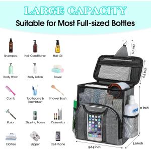 Portable Shower Bag Function Insulated Large Capacity Insulated