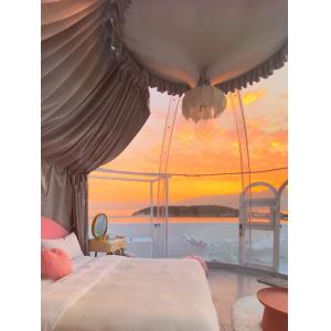 Impact Resistant Giant Clear Bubble Tent Plastic For Geodesic House