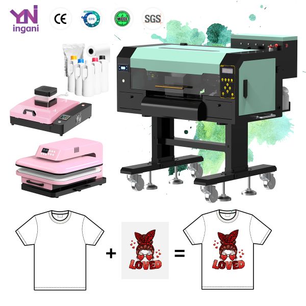 Quality Ingani Factory Inkjet 30cm DTF A3 Printer I3200/Xp600/I1600 DTF Pet Film Printer A3 DTF Printer and Shaker Oven wholesale