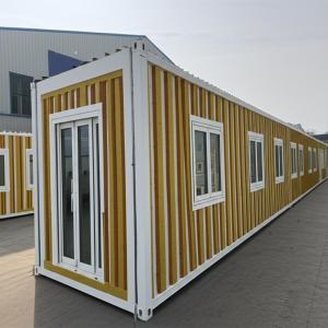 China Expandable Prefab Home Galvanized Steel Frame 18.5sqm on sale