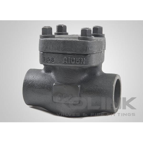 Forged Steel Piston Check Valve Bolted Cover NPT BSPT