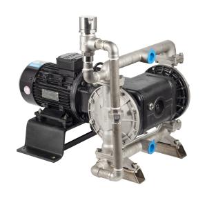 Stainless Steel Pneumatic Air-Operated Double Diaphragm Pump with 1-1/2 In